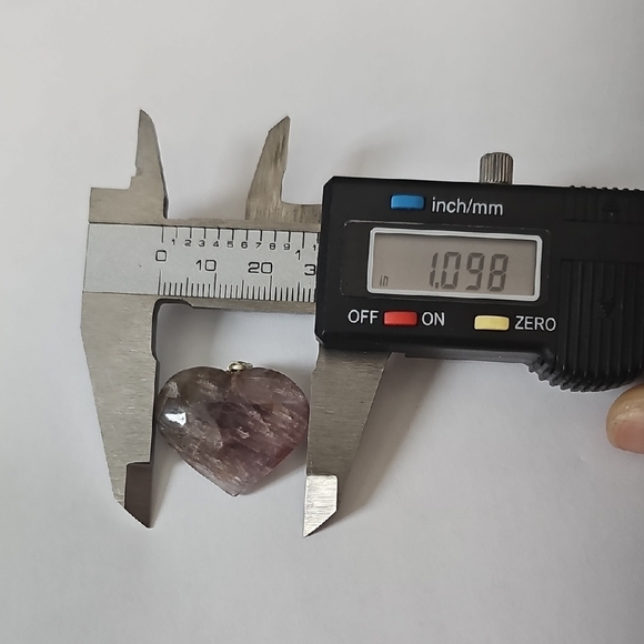 Super 7 Heart Pendant - Picture 2 of 2